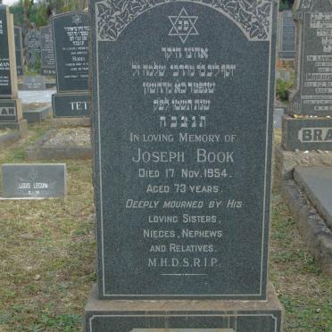 BOOK Joseph -1954