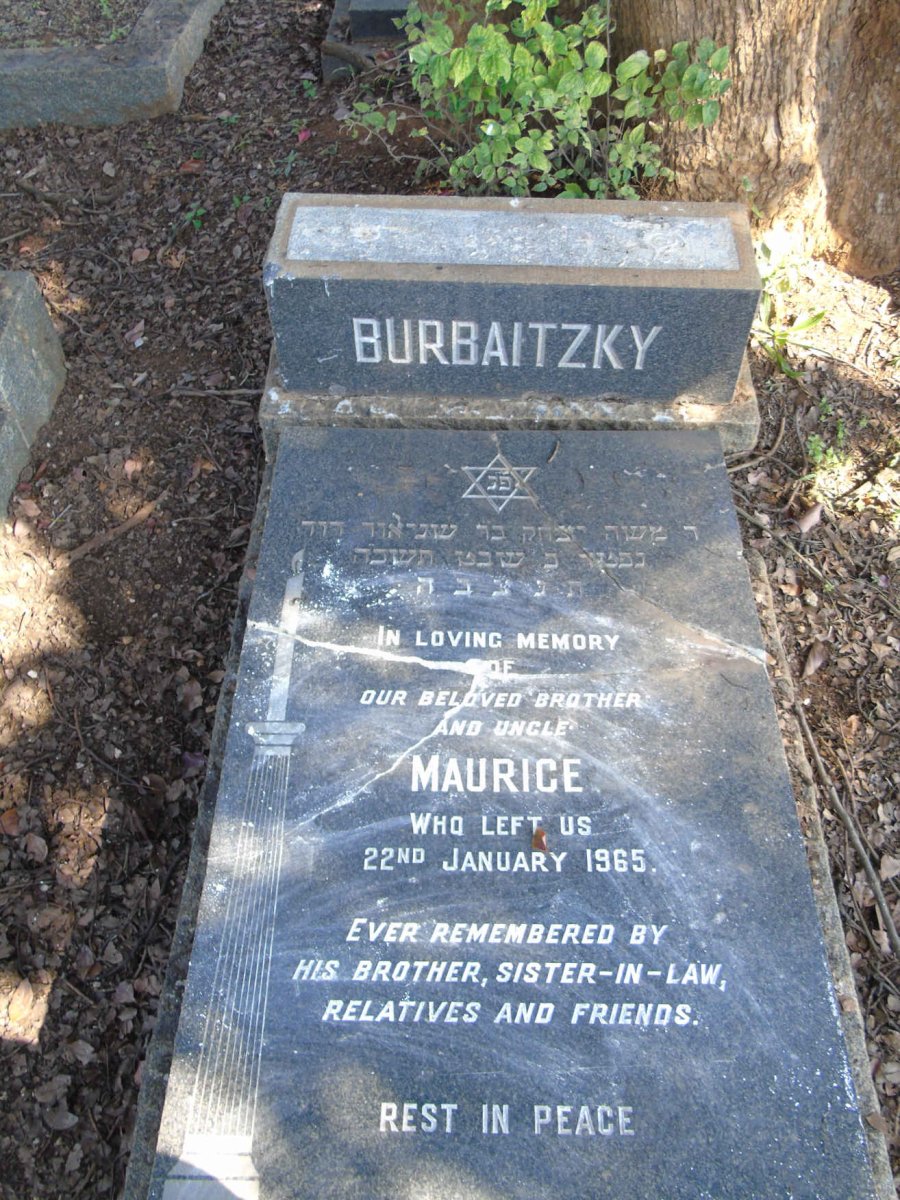 BURBAITZKY Maurice -1965