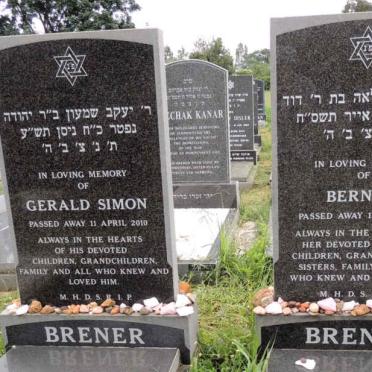 BRENER Gerald Simon -2010 & Bernice -2008