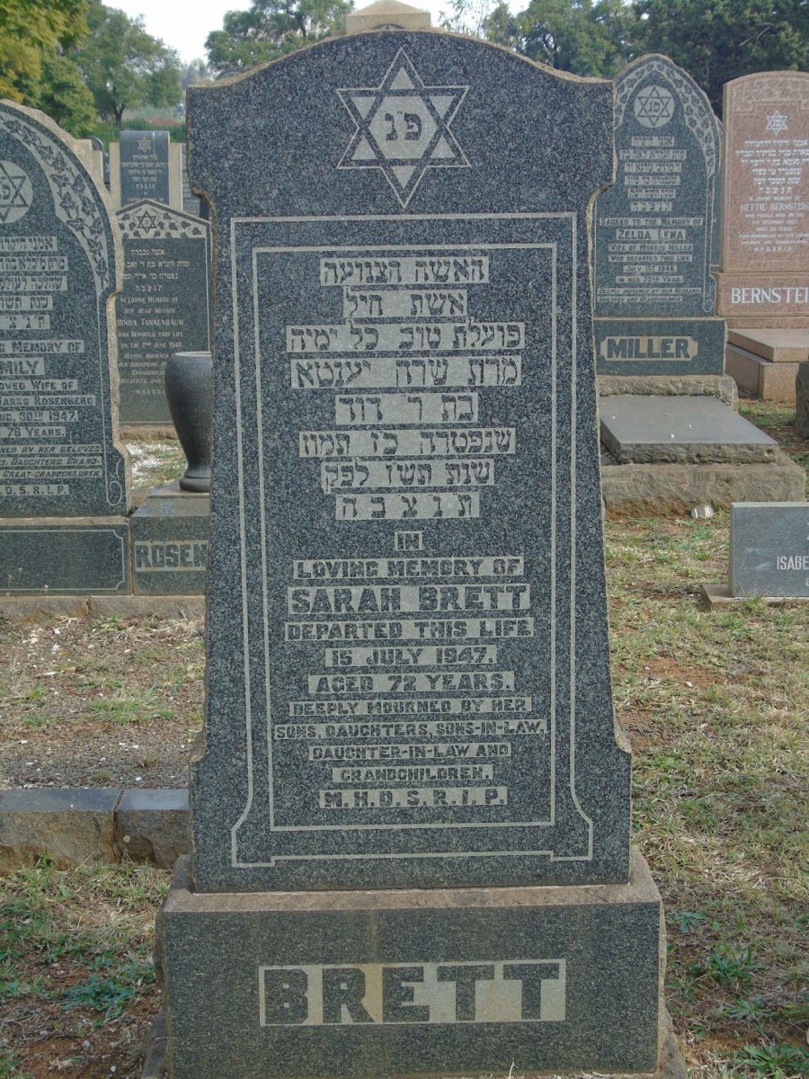 BRETT Sarah -1947