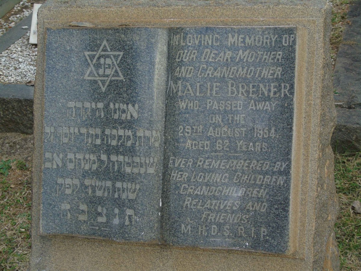 BRENER Malie -1954