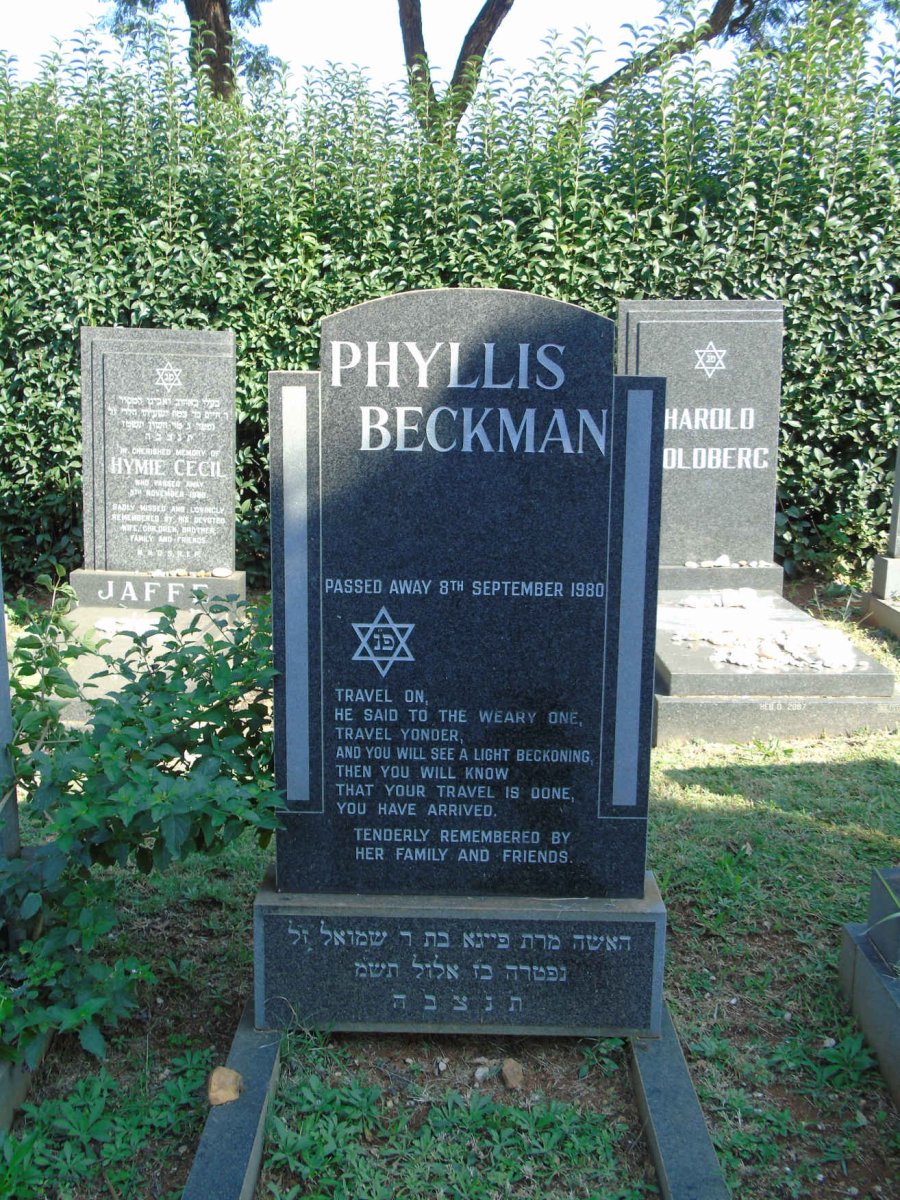 BECKMAN Phyllis -1980