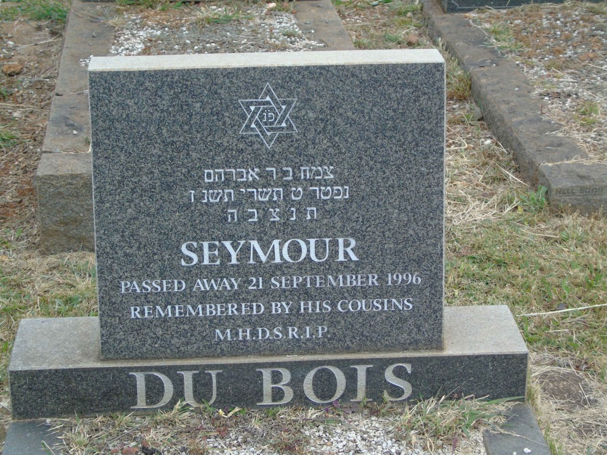 BOIS Seymour, du -1996