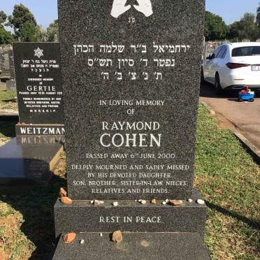 COHEN Raymond -2000
