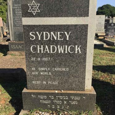 CHADWICK Sydney -1987