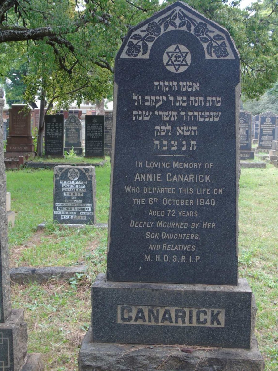CANARICK Annie -1940