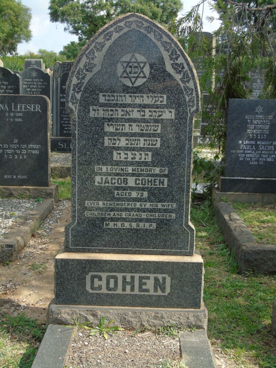 COHEN Jacob