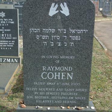 COHEN Raymond -2000