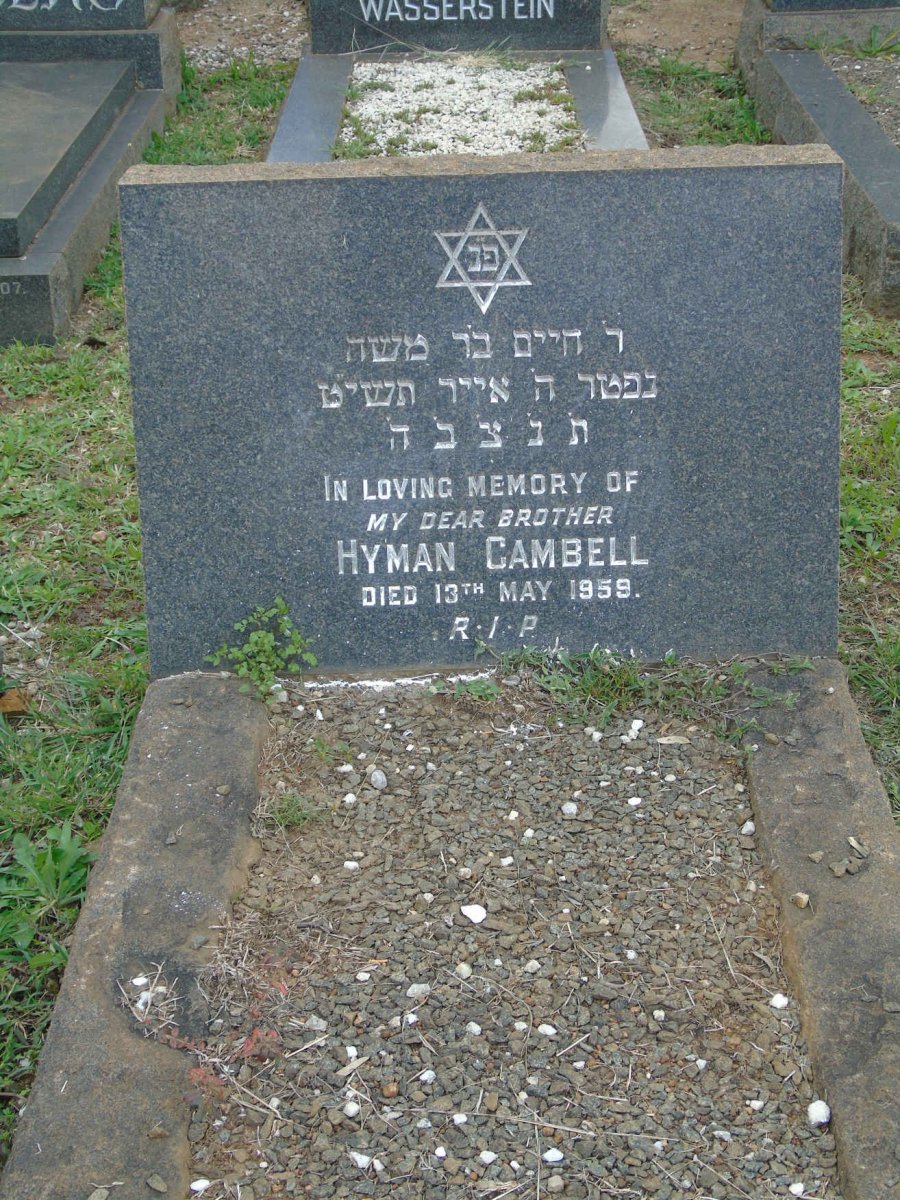 CAMBELL Hyman -1959