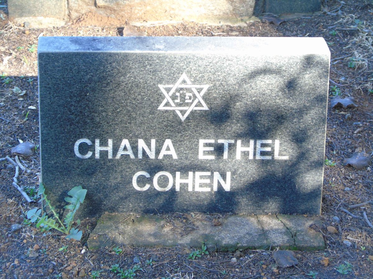 COHEN Chana Ethel