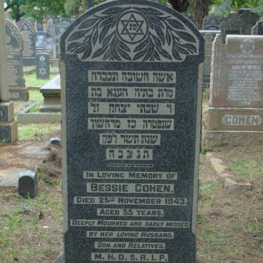 COHEN Bessie -1943