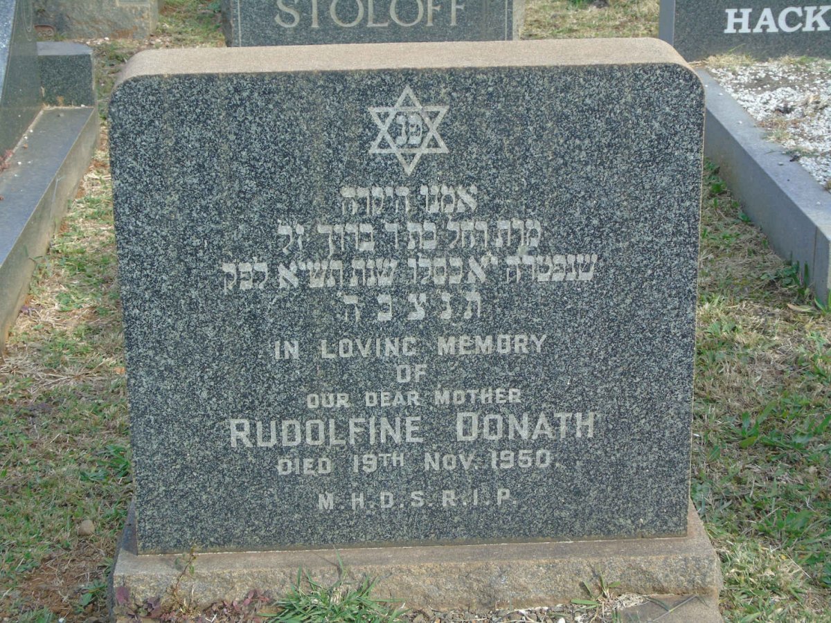 DONATH Rudolfine -1950