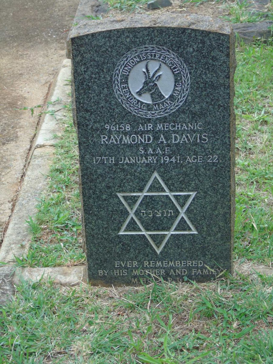 DAVIS Raymond A. -1941