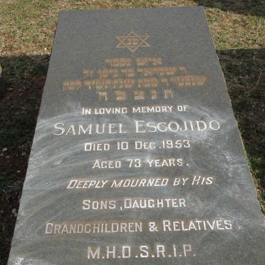 ESCOJIDO Samuel -1953