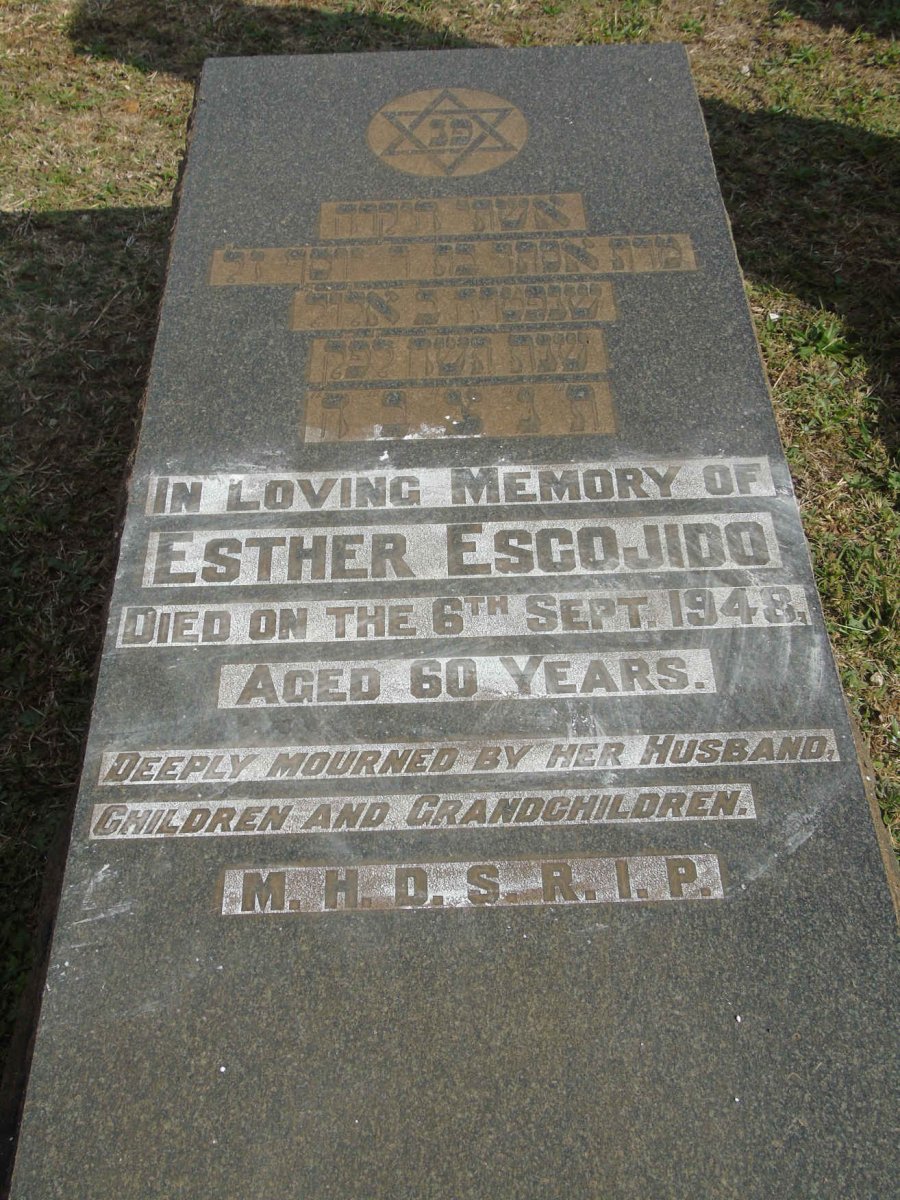 ESCOJIDO Esther -1948