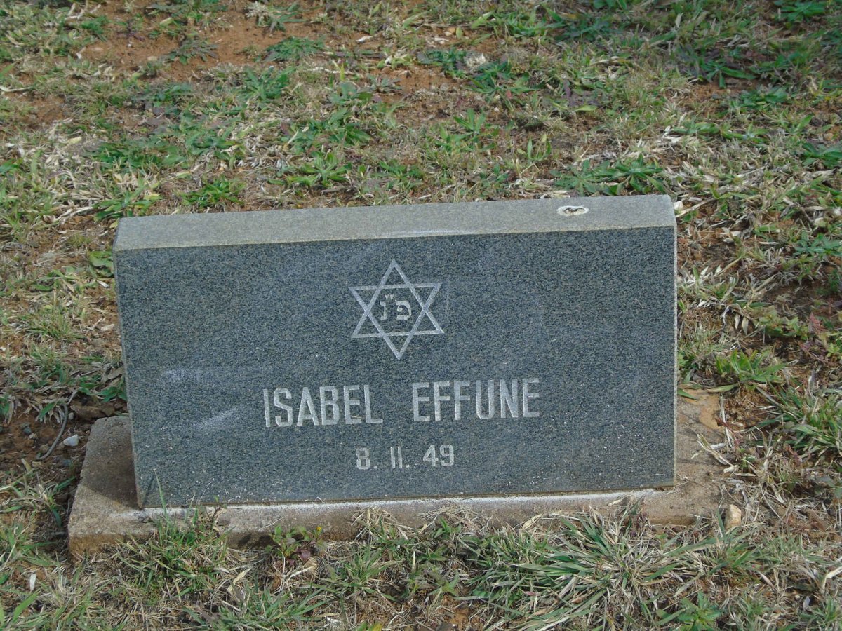 EFFUNE Isabel -1949