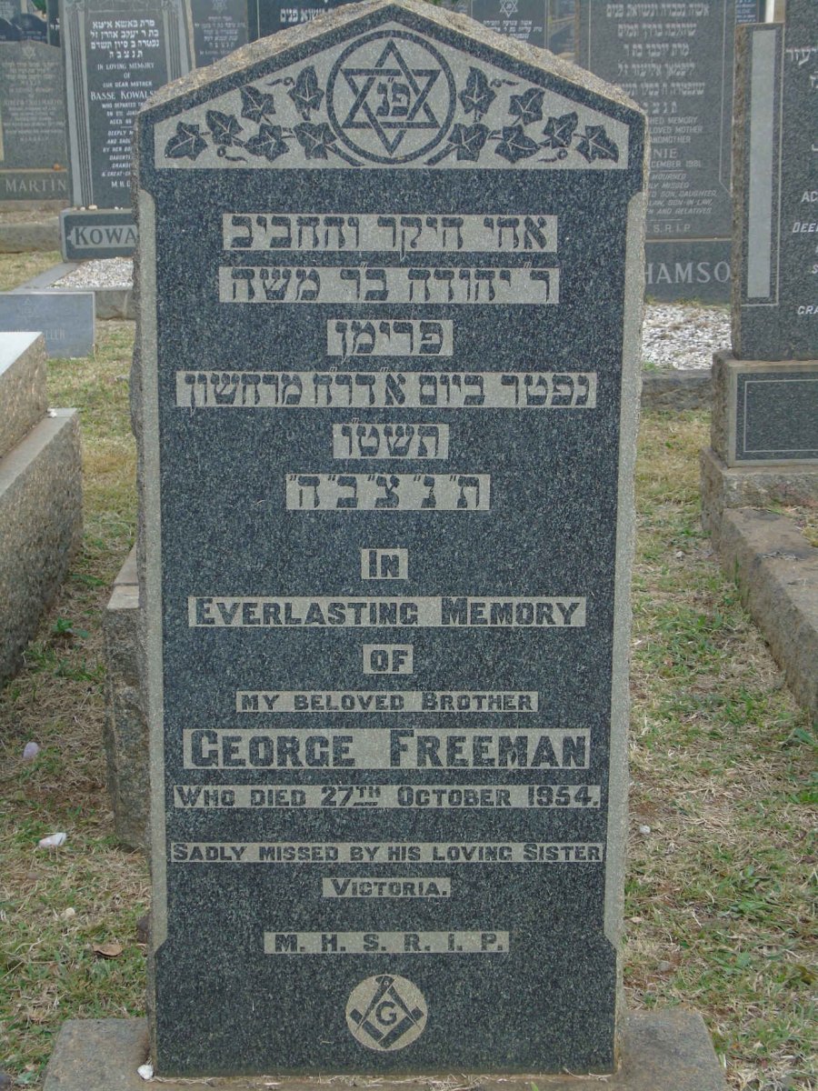 FREEMAN George -1954