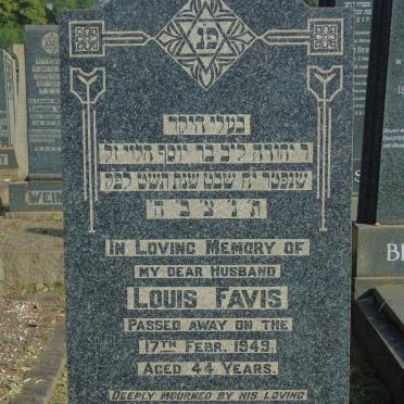 FAVIS Louis -1949