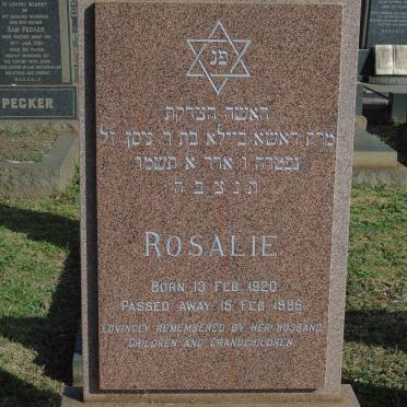 FALKSON Rosalie 1920-1986