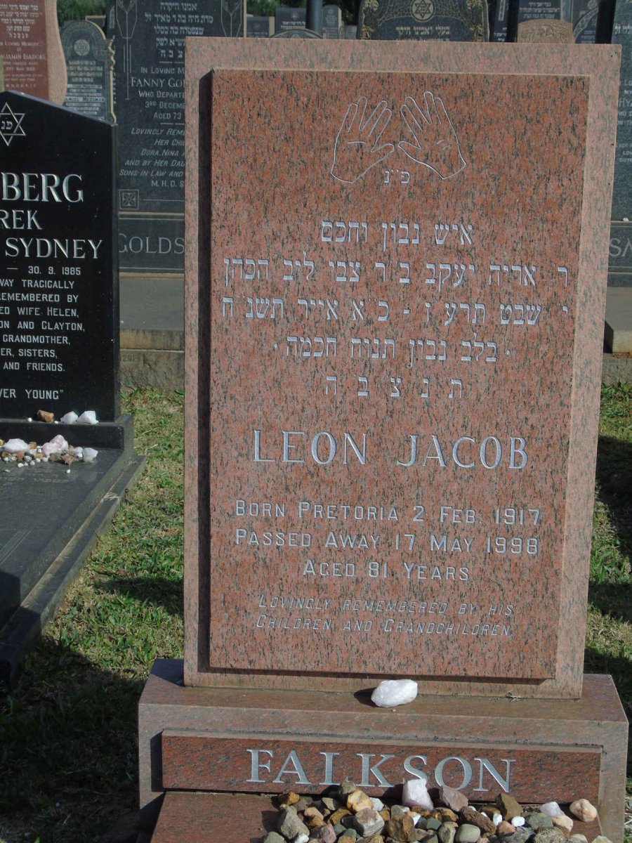 FALKSON Leon Jacob 1917-1998
