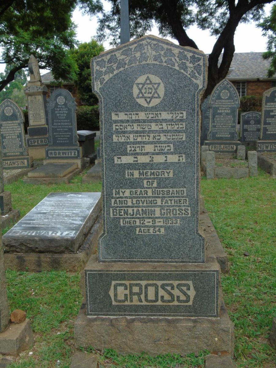 GROSS Benjamin -1933