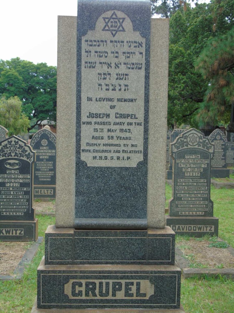 GRUPEL Joseph -1943