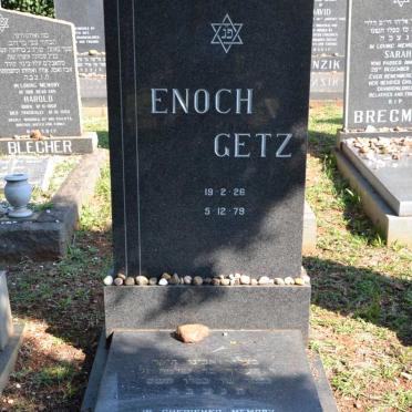 GETZ Enoch 1926-1979