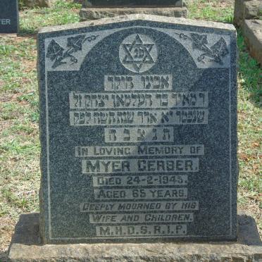 GERBER Myer -1945