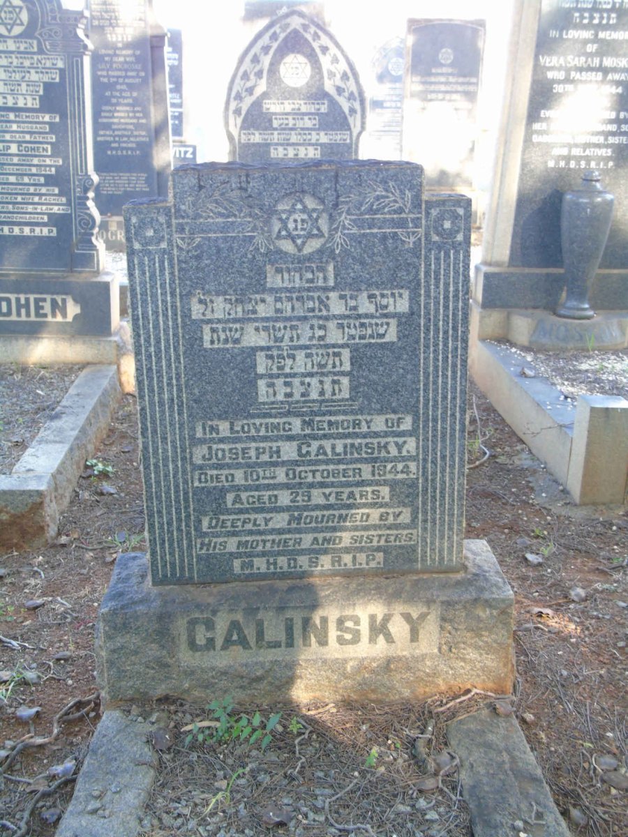 GALINSKY Joseph -1944
