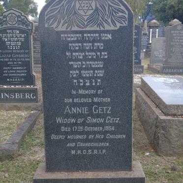 GETZ Annie -1954