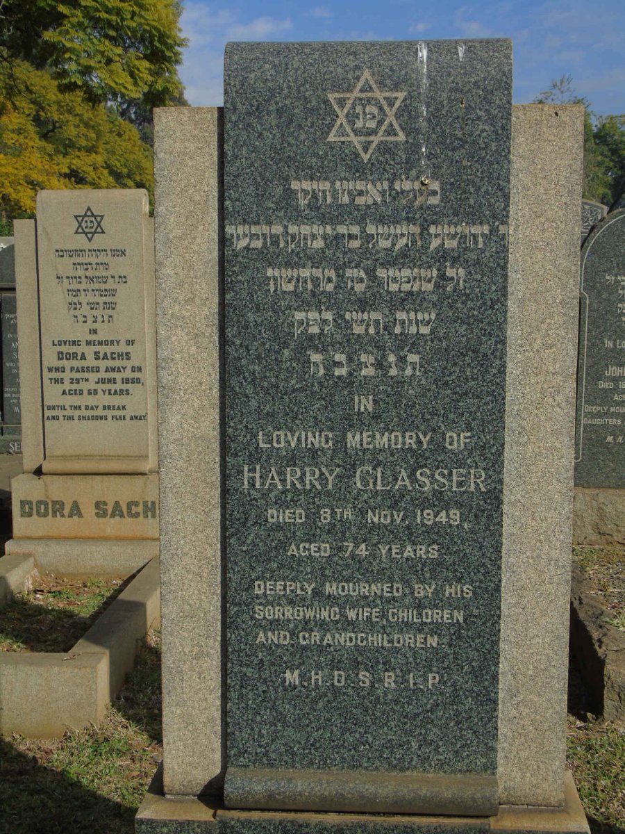 GLASSER Harry -1949