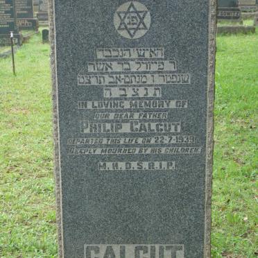 GALGUT Philip -1939