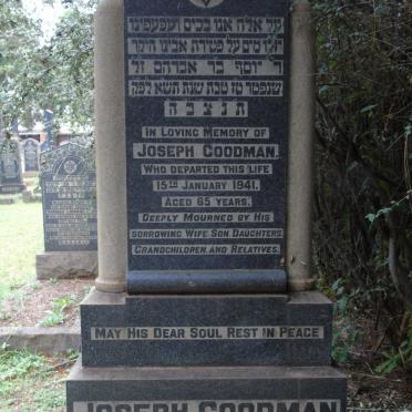 GOODMAN Joseph -1941