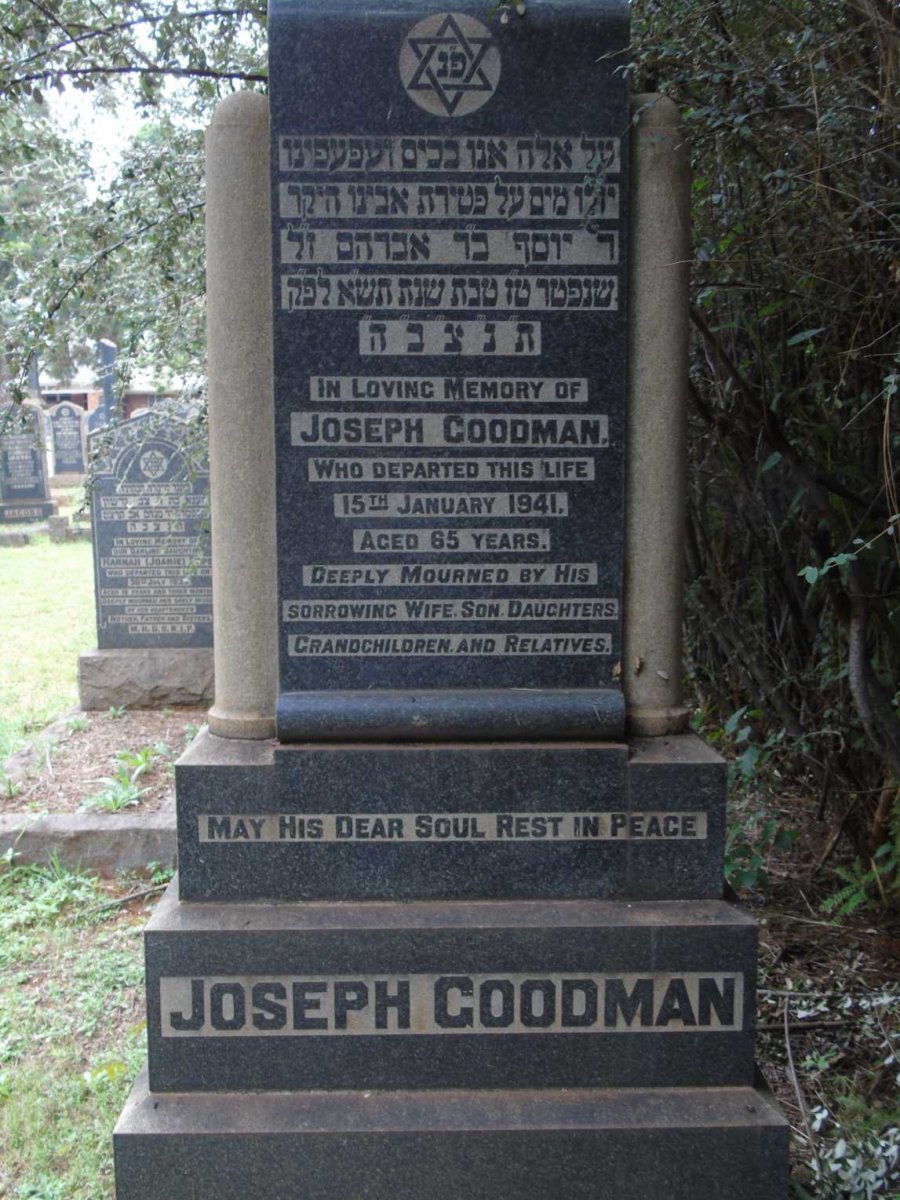 GOODMAN Joseph -1941