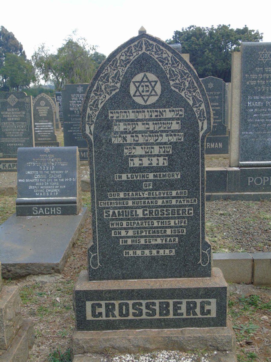GROSSBERG Samuel -1950