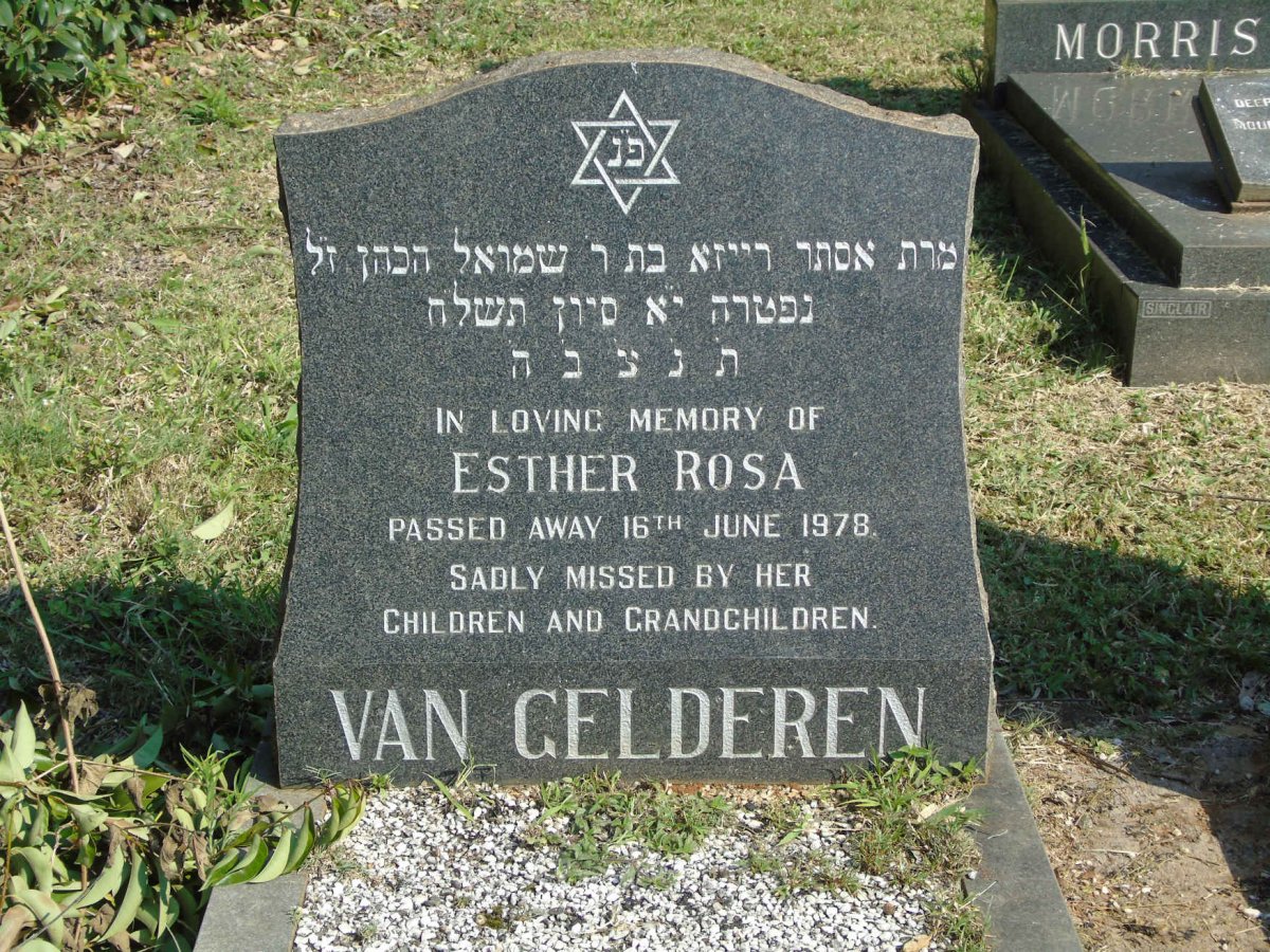 GELDEREN Esther Rosa, van -1978