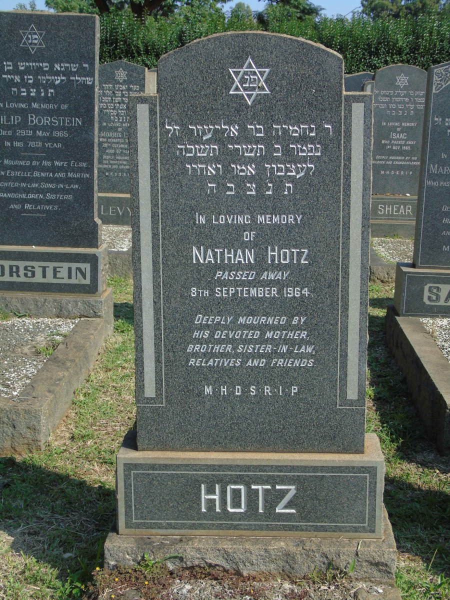 HOTZ Nathan -1964