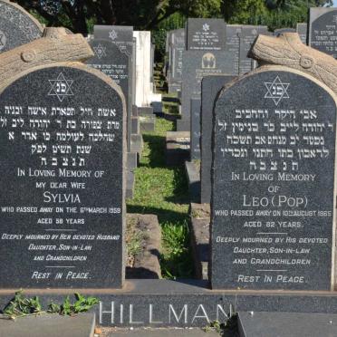HILLMAN Leo -1965 & Sylvia -1959