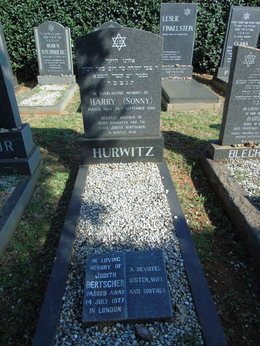 HURWITZ Harry -1980