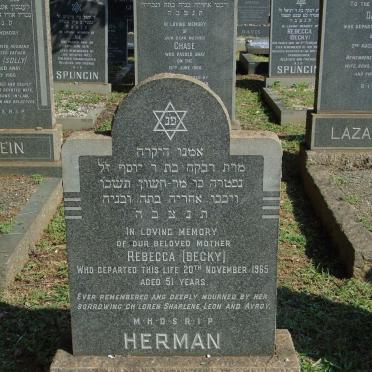 HERMAN Rebecca -1965