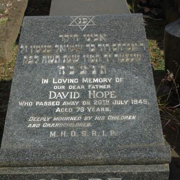 HOPE David -1948