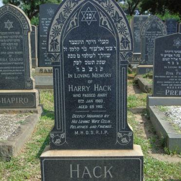 HACK Harry -1960