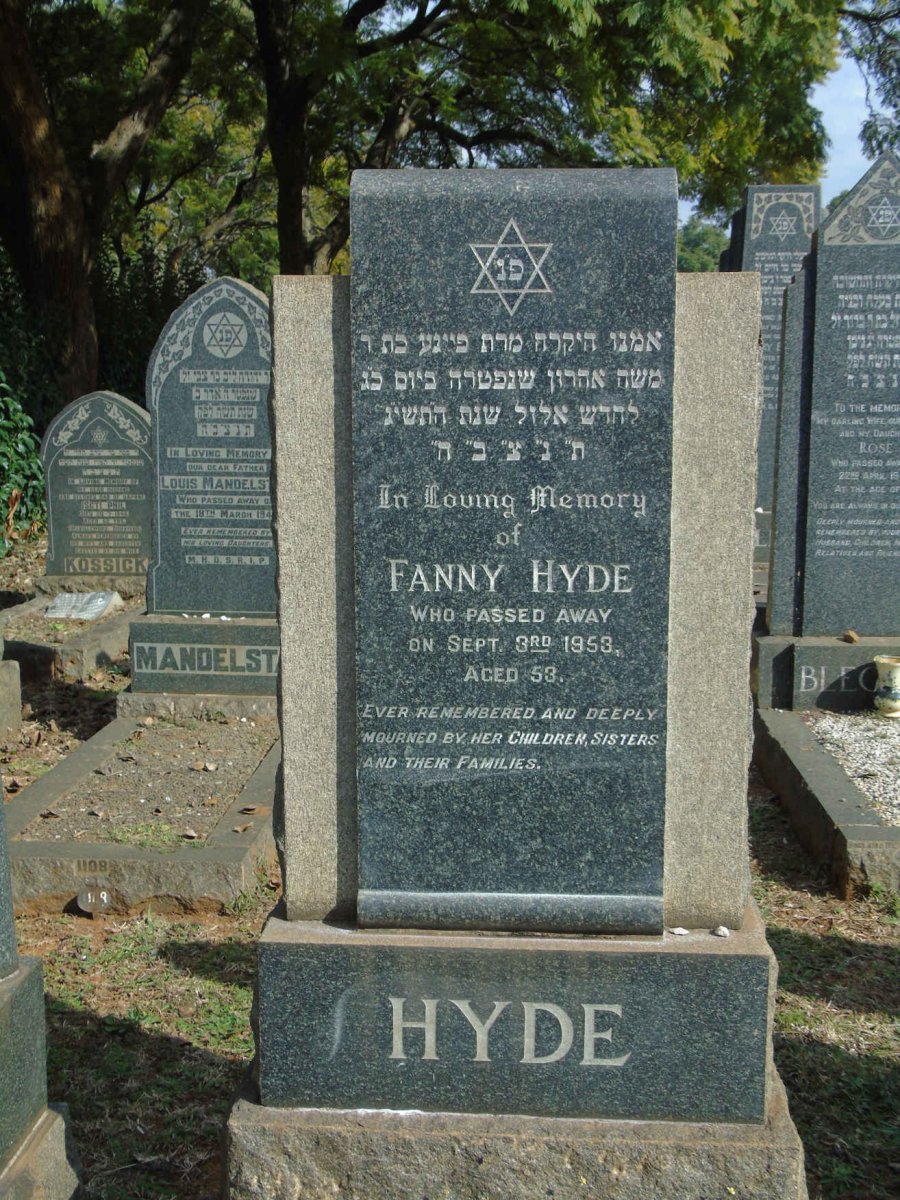 HYDE Fanny -1953