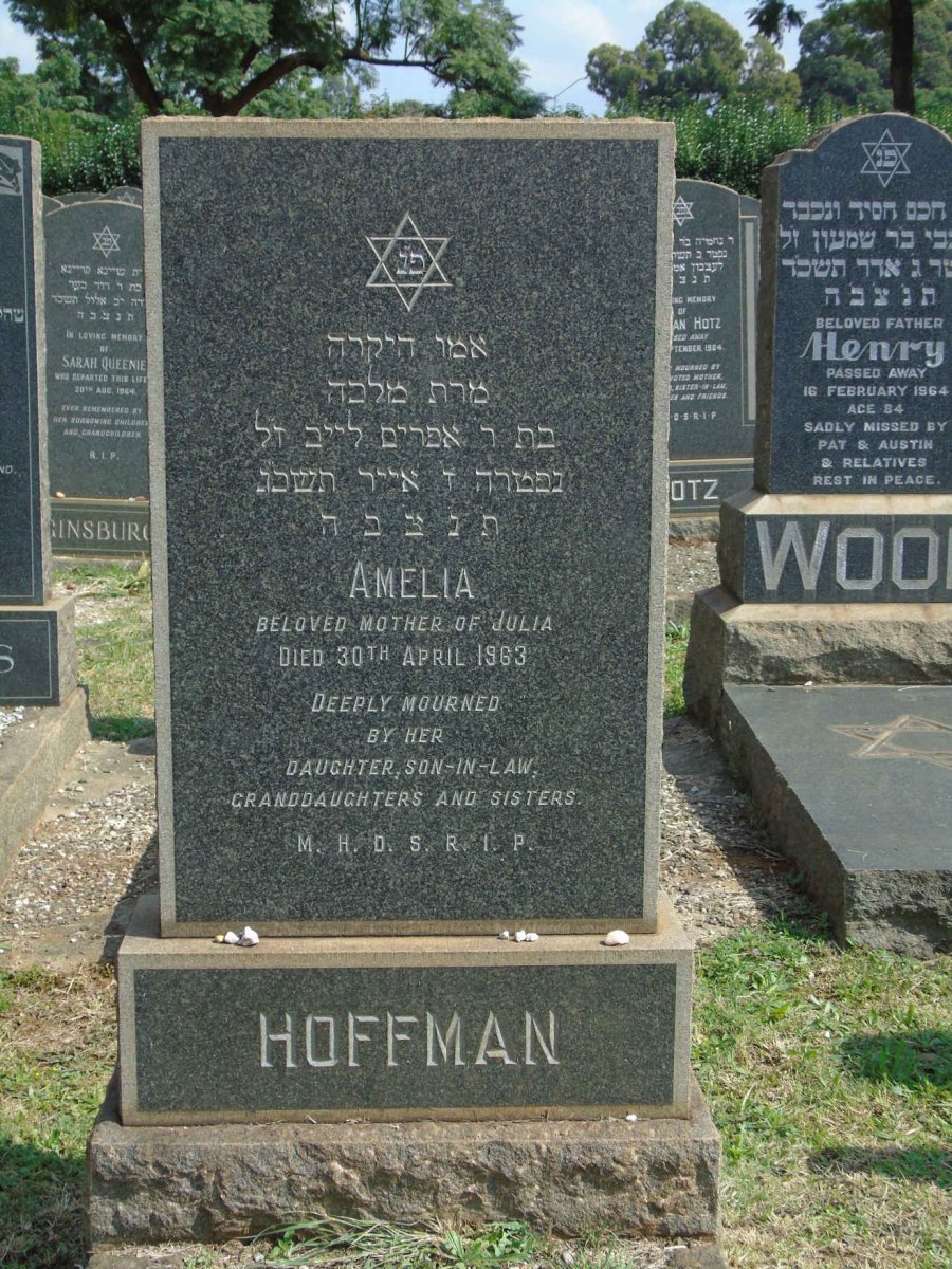 HOFFMAN Amelia -1963