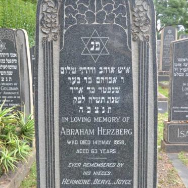 HERZBERG Abraham -1958
