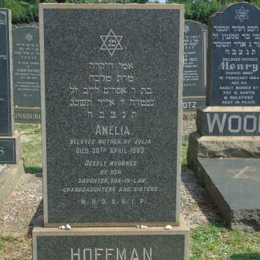 HOFFMAN Amelia -1963