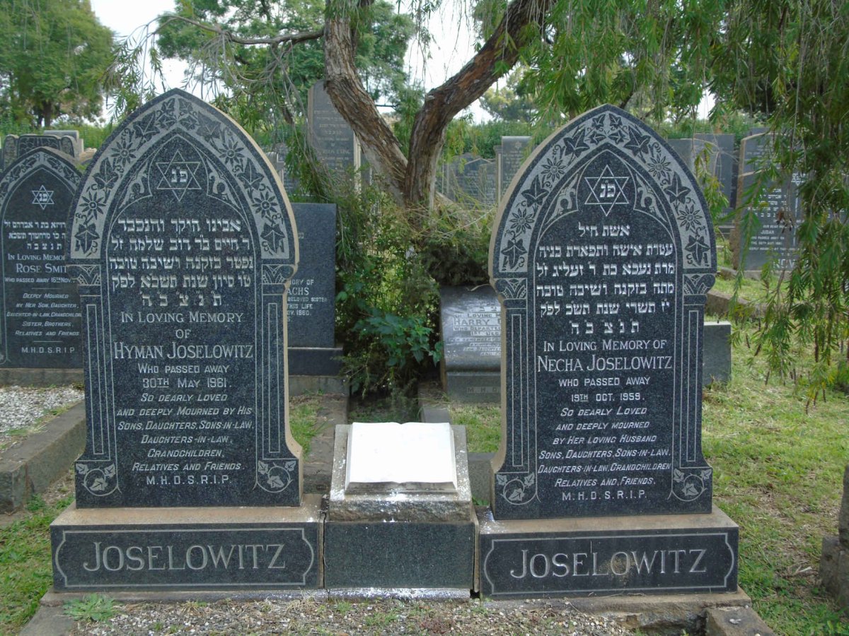JOSELOWITZ Hyman -1961 & Necha -1959