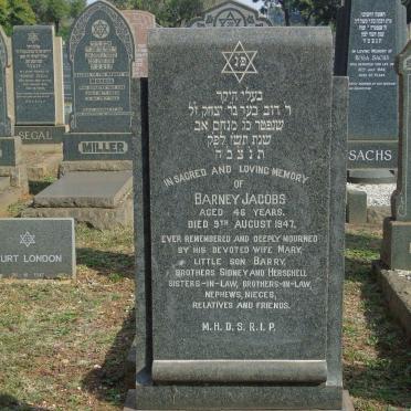 JACOBS Barney -1947