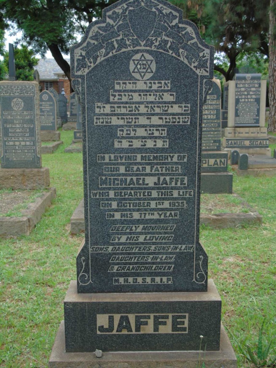 JAFFE Michael -1935