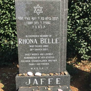 JAFFE Rhona Belle -2007